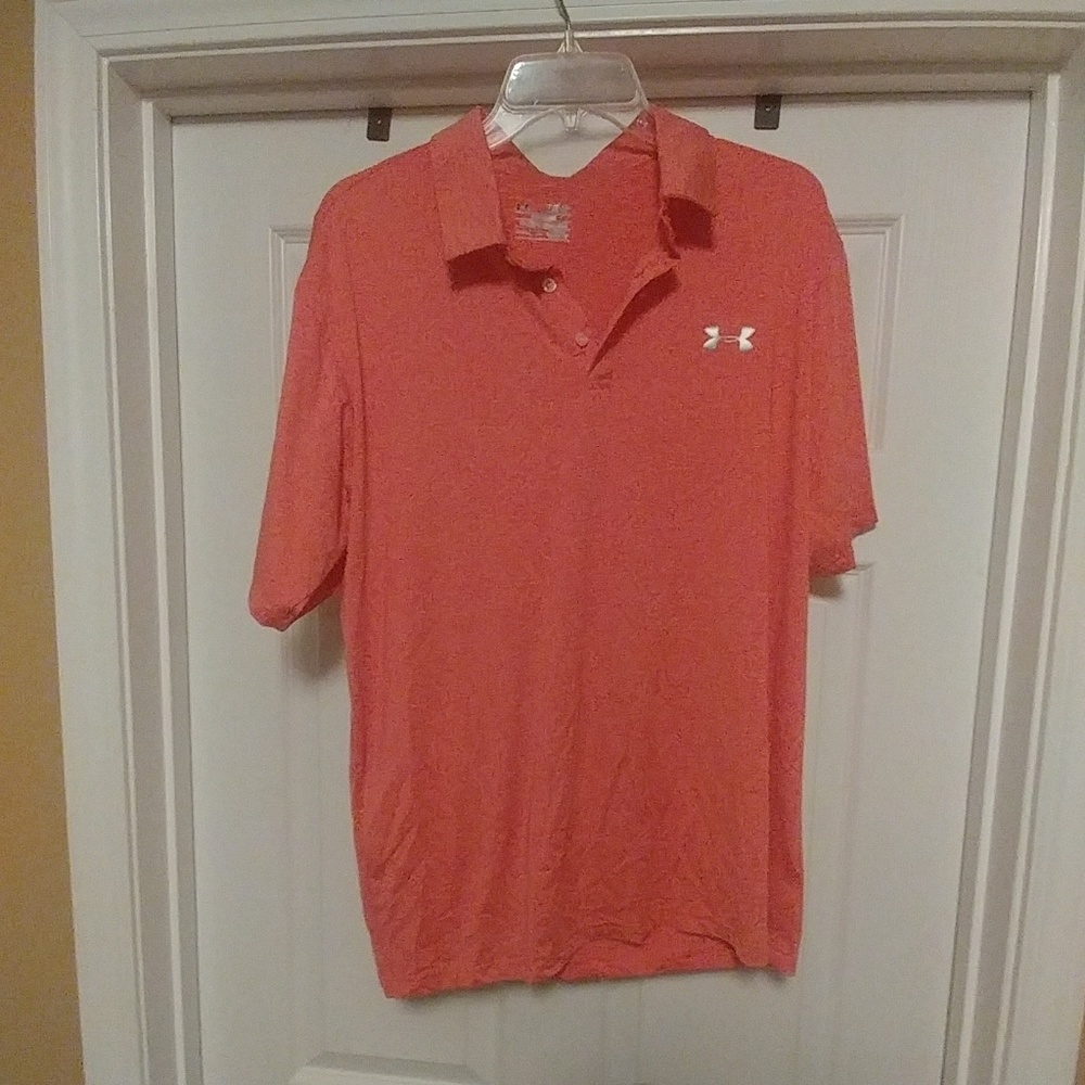 Salmon Under Armour Polo